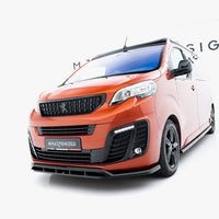 Maxton Design - Front Splitter Peugeot Expert Mk3