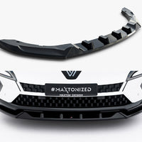 Maxton Design - Front Splitter Renault Megane E-Tech Electric Mk1