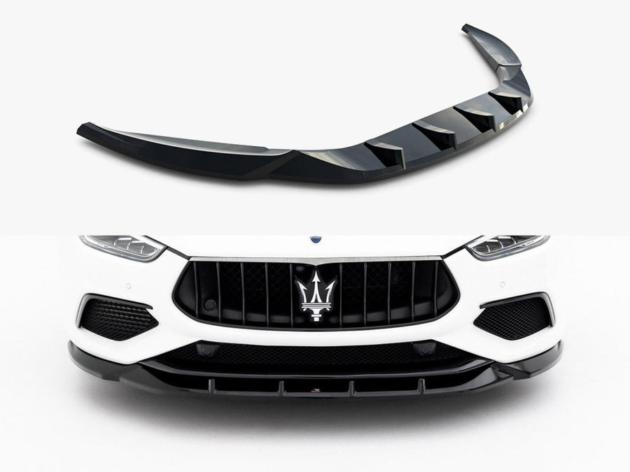 Maxton Design - Front Splitter Maserati Ghibli Modena Mk3 Facelift