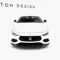 Maxton Design - Front Splitter Maserati Ghibli Modena Mk3 Facelift