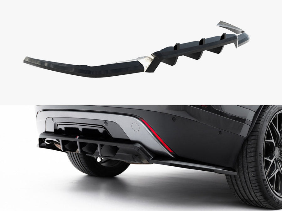 Maxton Design - Rear Splitter (Vertical Bars) V.2 Land Rover Range Rov ...