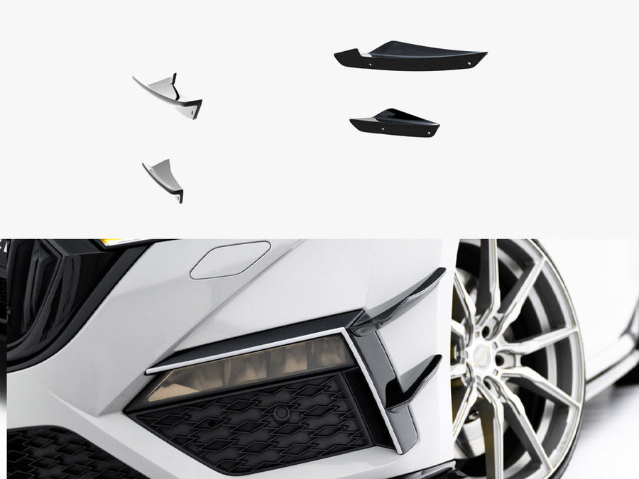 Maxton Design - Front Bumper Wings (Canards) Skoda Octavia RS Mk4