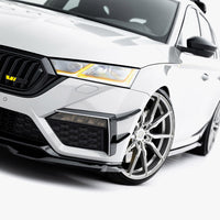 Maxton Design - Front Bumper Wings (Canards) Skoda Octavia RS Mk4
