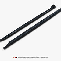 Maxton Design - Side Skirts Diffusers V.2 Skoda Octavia RS Liftback / Estate Mk4