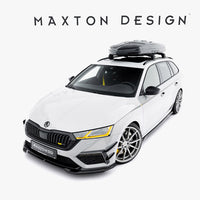 Maxton Design - Front Splitter V.4 Skoda Octavia RS Mk 4