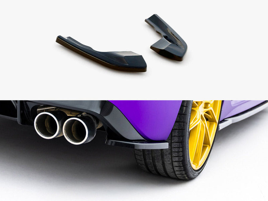 Maxton Design - Rear Side Splitters V.1 Volkswagen Golf R Mk8 Facelift