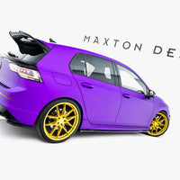 Maxton Design - Rear Side Splitters V.1 Volkswagen Golf R Mk8 Facelift