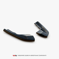 Maxton Design - Rear Side Splitters V.1 Volkswagen Golf R Mk8 Facelift