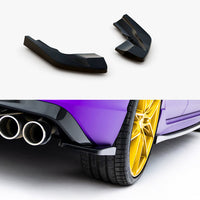 Maxton Design - Rear Side Splitters V.2 Volkswagen Golf R Mk8 Facelift