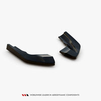 Maxton Design - Rear Side Splitters V.2 Volkswagen Golf R Mk8 Facelift
