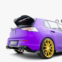 Maxton Design - Rear Side Splitters V.2 + Flaps Volkswagen Golf R Mk8 Facelift