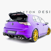 Maxton Design - Rear Side Splitters V.6 + Flaps Volkswagen Golf R Mk8
