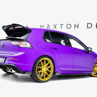 Maxton Design - Rear Side Splitters V.6 + Flaps Volkswagen Golf R Mk8