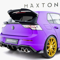 Maxton Design - Rear Side Splitters V.6 + Flaps Volkswagen Golf R Mk8