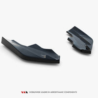 Maxton Design - Rear Side Splitters V.6 Volkswagen Golf R Mk8 Facelift