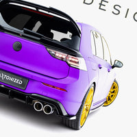 Maxton Design - Rear Side Splitters V.6 Volkswagen Golf R Mk8 Facelift