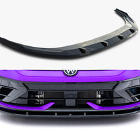 Maxton Design - Front Splitter V.2 Volkswagen Golf R Mk8 Facelift
