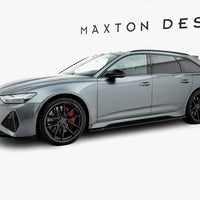 Maxton Design - Side Skirt Diffusers V.1 Audi RS6 C8 / C8 Facelift