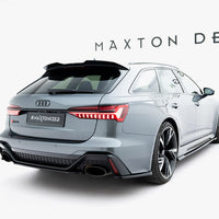 Maxton Design - REAR SPLITTER AUDI RS6 C8 / C8 Facelift / RS7 C8