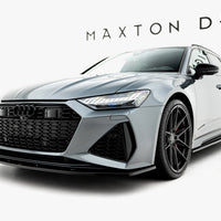 Maxton Design - FRONT SPLITTER V2 AUDI RS6 C8 / C8 Facelift