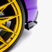 Maxton Design - Rear Splitter (Vertical Bars) V.1 Volkswagen Golf R Mk8 / Mk8 Facelift