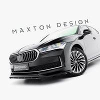 Maxton Design - Front Splitter V.1 Skoda Superb Mk4