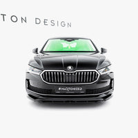 Maxton Design - Front Splitter V.1 Skoda Superb Mk4