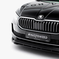 Maxton Design - Front Splitter V.1 Skoda Superb Mk4