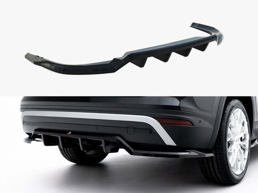 Maxton Design - Rear Splitter (Vertical Bars) Skoda Kodiaq Mk2