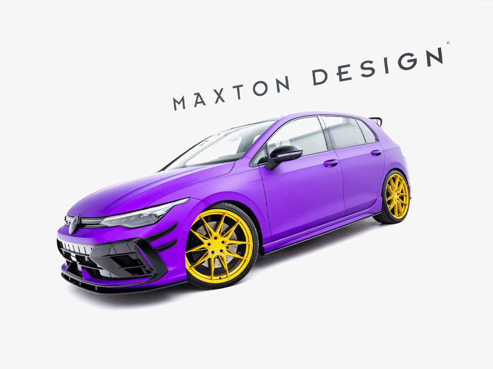 Maxton Design - Street PRO Side Skirts Diffusers Volkswagen Golf R Mk8 Facelift