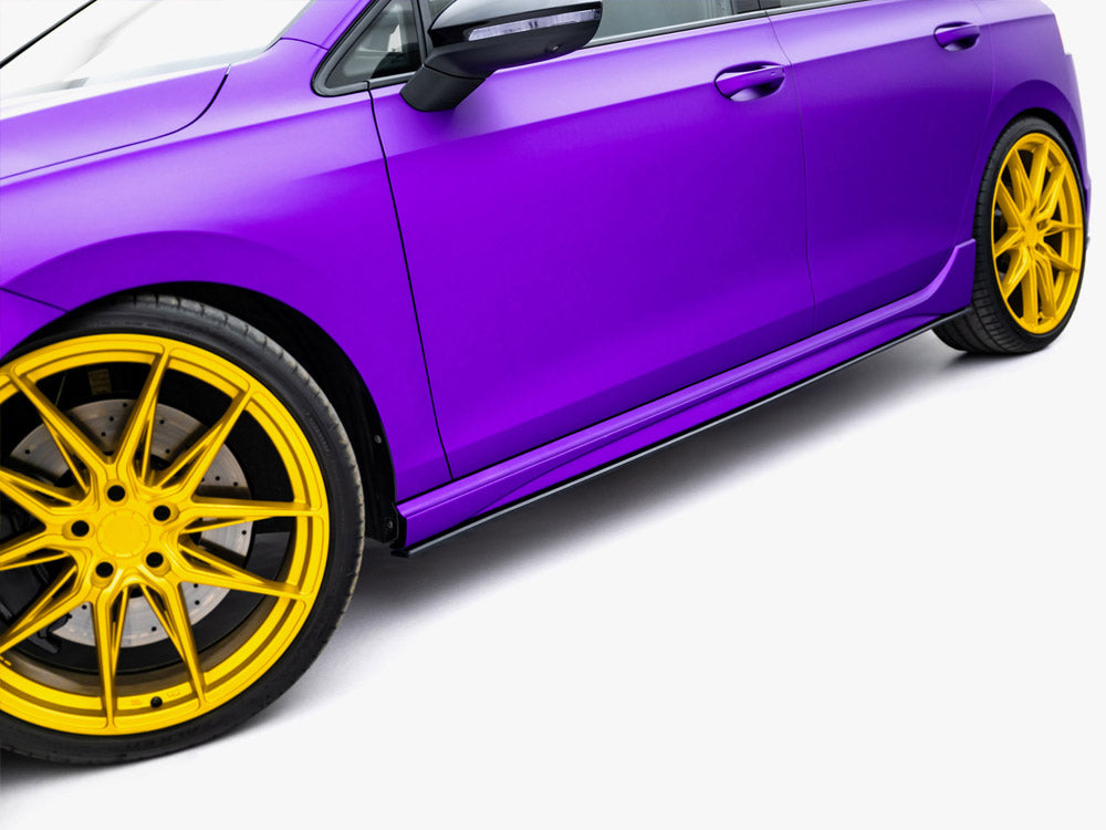 Maxton Design - Street PRO Side Skirts Diffusers Volkswagen Golf R Mk8 Facelift
