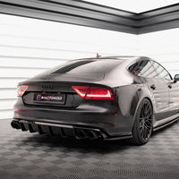Maxton Design - Rear Side Splitters Audi A7 S-Line C7