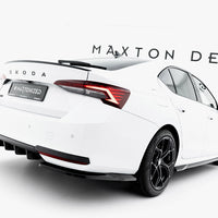Maxton Design - Rear Side Splitters Skoda Octavia Sportline Liftback / Estate Mk4 Facelift