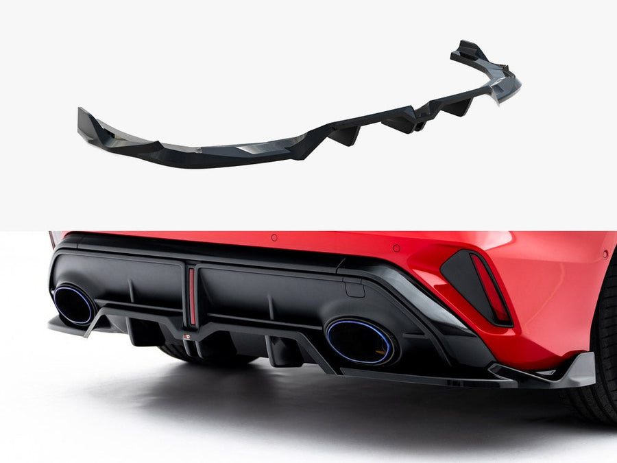 Maxton Design - Rear Splitter (Vertical Bars) V.2 Audi RS3 Sedan 8Y Facelift