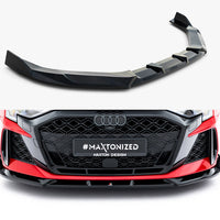 Maxton Design - Front Splitter V.3 Audi RS3 Sedan 8Y Facelift