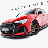 Maxton Design - Front Splitter V.3 Audi RS3 Sedan 8Y Facelift