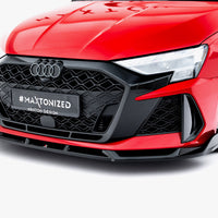 Maxton Design - Front Splitter V.3 Audi RS3 Sedan 8Y Facelift