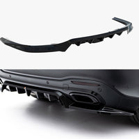 Maxton Design - Rear Splitter (Vertical Bars) Mercedes-Benz GLS AMG-Line X167 Facelift