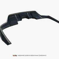 Maxton Design - Rear Splitter (Vertical Bars) Mercedes-Benz GLS AMG-Line X167 Facelift