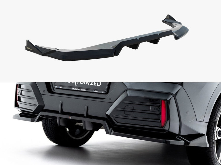 Maxton Design - Rear Splitter (Vertical Bars) BMW X2 M-Pack / iX2 U10