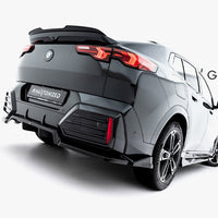 Maxton Design - Rear Splitter (Vertical Bars) BMW X2 M-Pack / iX2 U10
