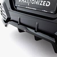 Maxton Design - Rear Splitter (Vertical Bars) BMW X2 M-Pack / iX2 U10