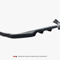 Maxton Design - Rear Splitter (Vertical Bars) BMW X2 M-Pack / iX2 U10