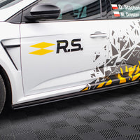 Maxton Design - Street PRO Side Skirts Diffusers Renault Megane RS Mk4