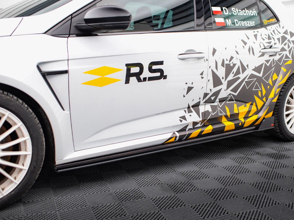 Maxton Design - Street PRO Side Skirts Diffusers Renault Megane RS Mk4