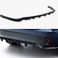 Maxton Design - Rear Splitter (Vertical Bars) Jaguar F-Pace R-Sport Mk1 Facelift