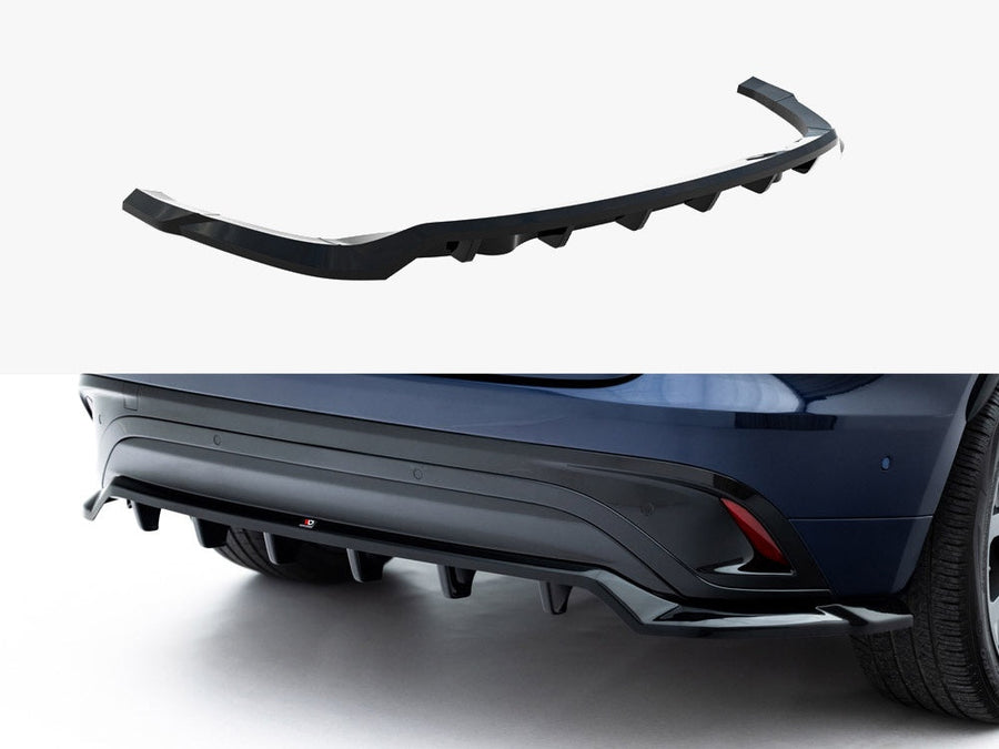 Maxton Design - Rear Splitter (Vertical Bars) Jaguar F-Pace R-Sport Mk1 Facelift