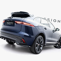 Maxton Design - Rear Splitter (Vertical Bars) Jaguar F-Pace R-Sport Mk1 Facelift