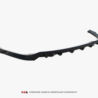 Maxton Design - Rear Splitter (Vertical Bars) Jaguar F-Pace R-Sport Mk1 Facelift