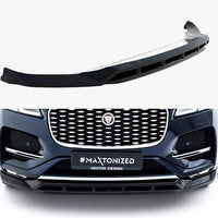 Maxton Design - Front Splitter Jaguar F-Pace R-Sport Mk1 Facelift